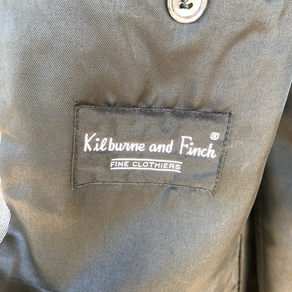 kilburne and finch 42R mens grey blazer - Picture 2 of 7